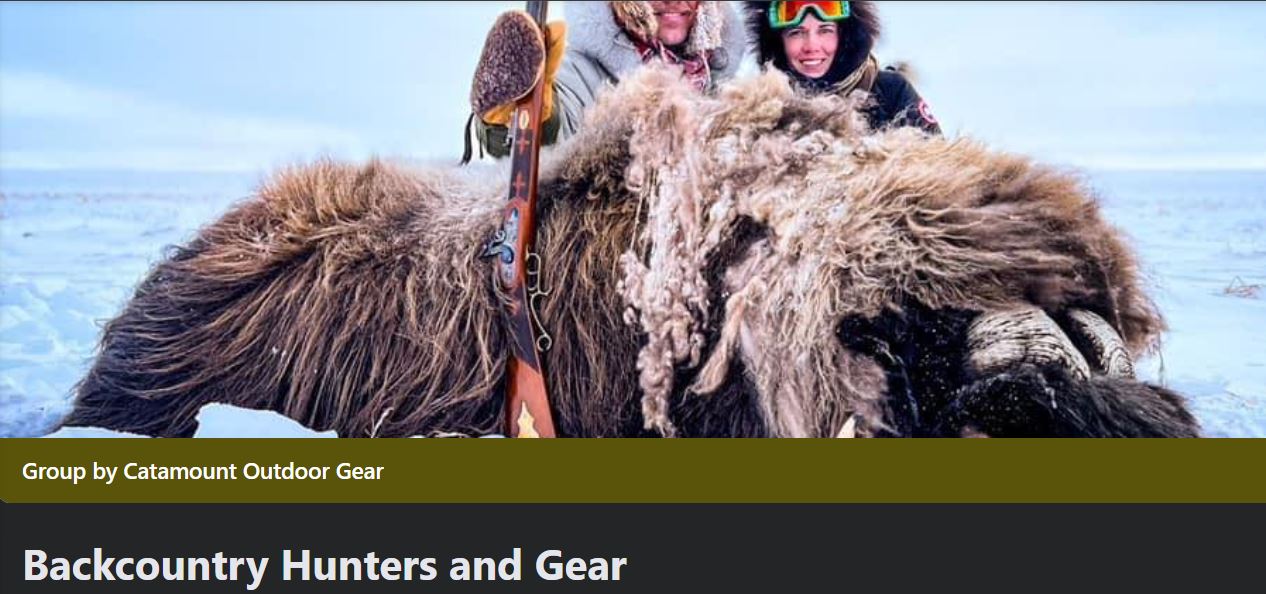 Backcountry Hunters and Gear FB Group