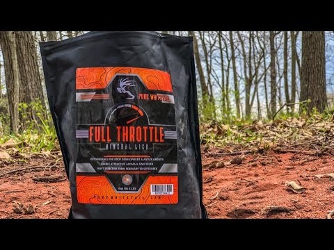 Pure Whitetail's Full Throttle Mineral Lick